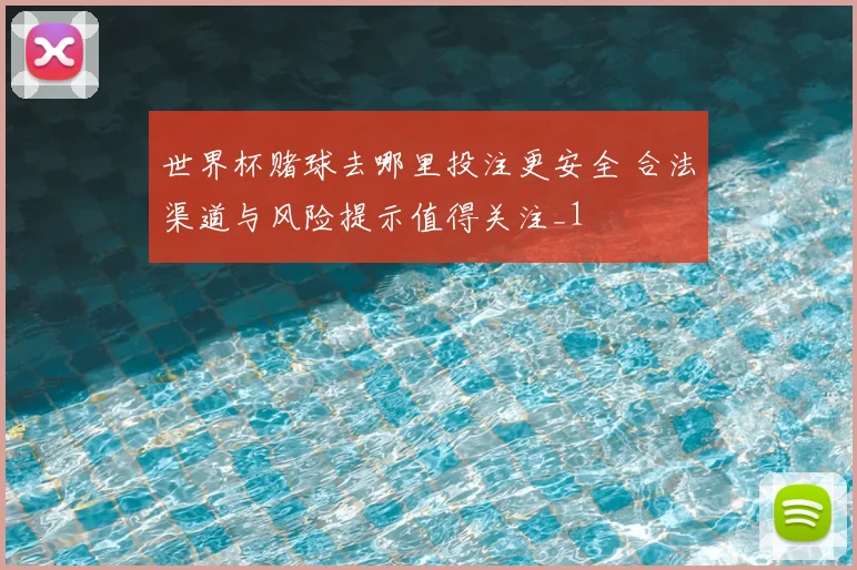 世界杯赌球去哪里投注更安全 合法渠道与风险提示值得关注_1
